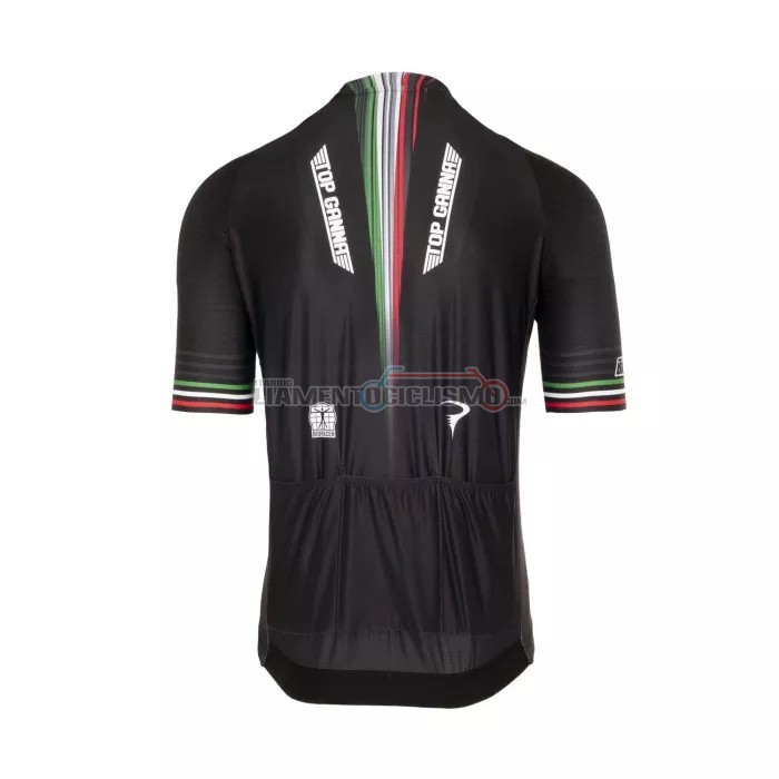 Abbigliamento Ciclismo Ineos Grenadiers Manica Corta 2022 Nero Grigio